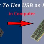 How to use USP Pen drive as RAM in computer