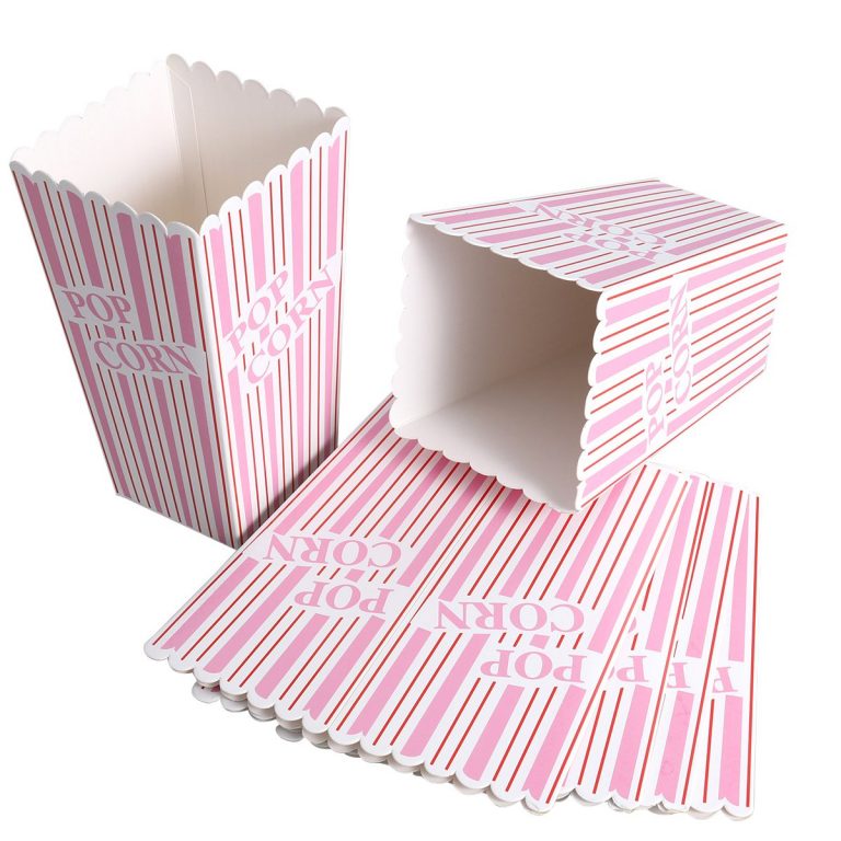 Custom Popcorn Packaging Boxes for Making your Organic Popcorn