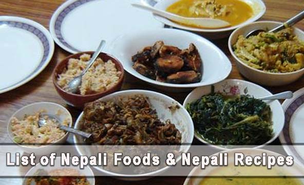 Common List of Nepali Foods and Nepali Recipes