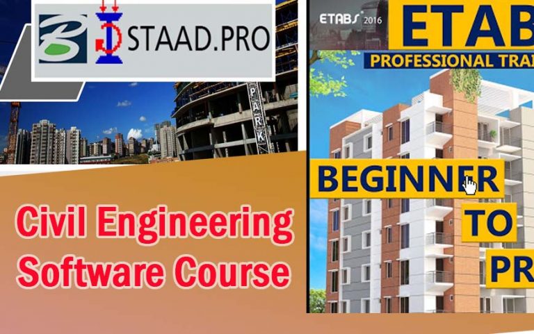 STAAD Pro Course Vs Etabs Course as Civil Engineering Software Course