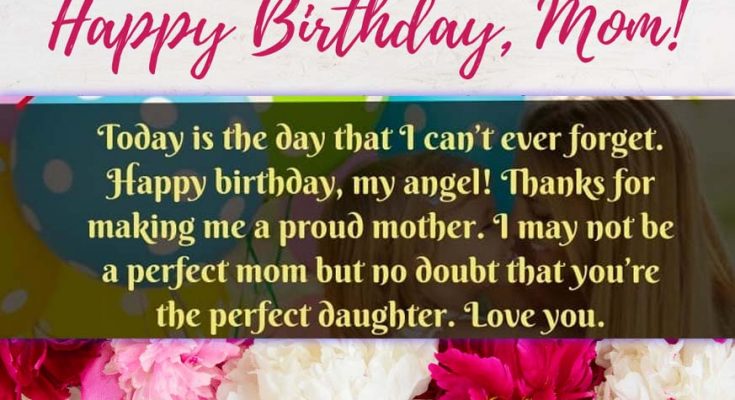 Mom Happy birthday messages