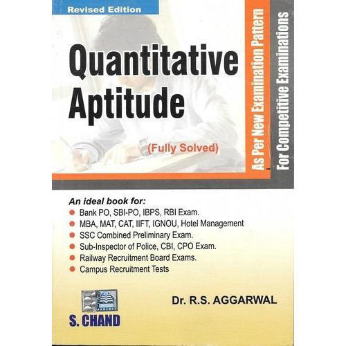 quantitative aptitude by rs Aggarwal