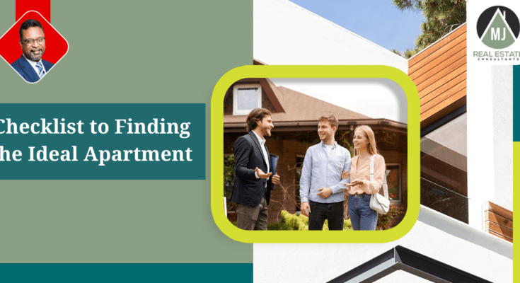 Checklist to Finding the Ideal Apartment