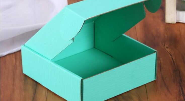 Colored Custom Cardboard Boxes