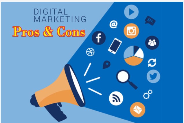 10 Major Pros And Cons of Digital Marketing In The Current Era