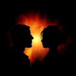 1 twin flame silhouette