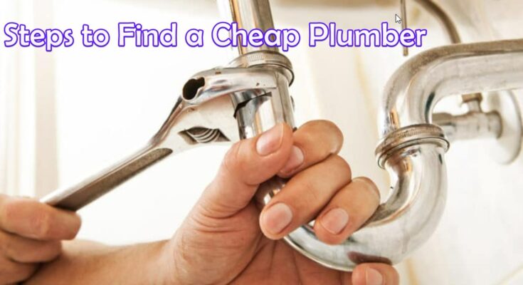 find a cheap plumber