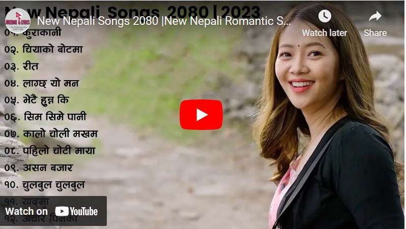 Nepali Songs on Youtube