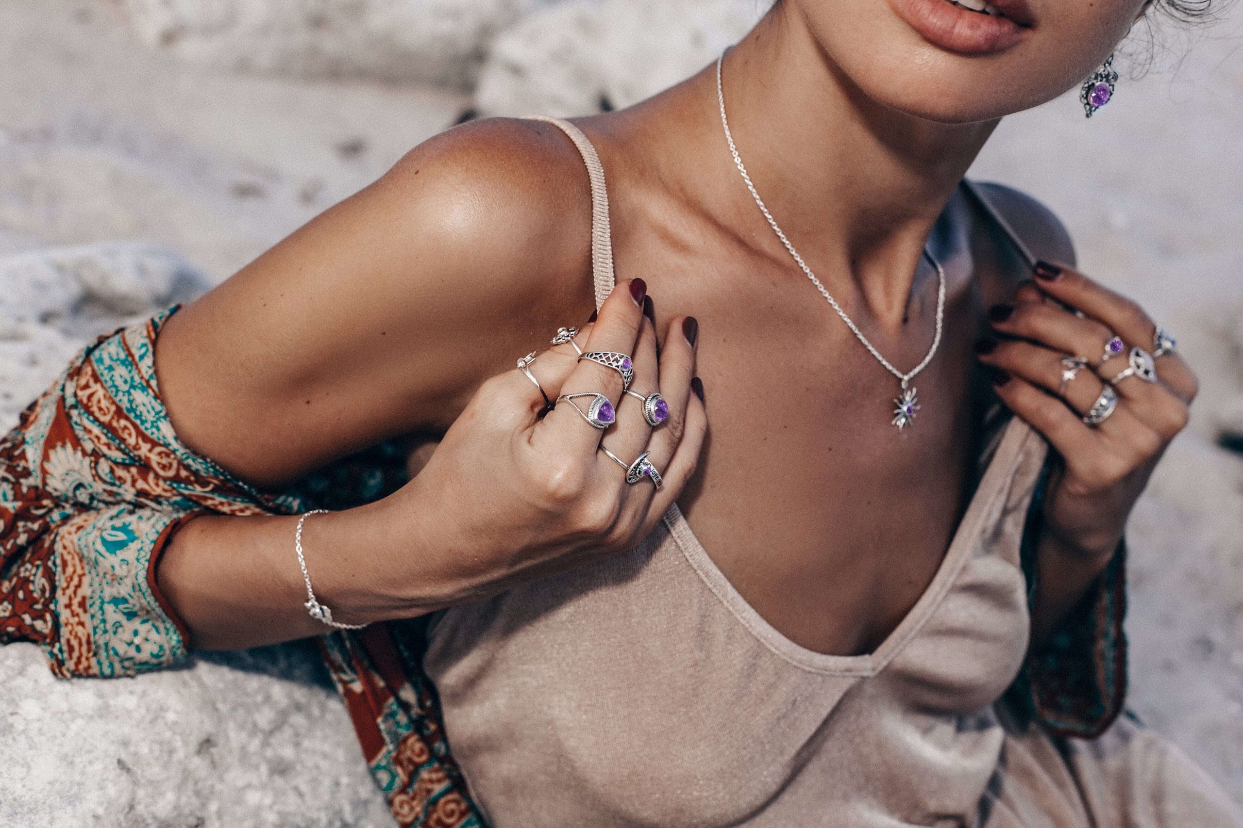 Green Amethyst Jewelry vs Charoite Jewelry: Which one would you Prefer?