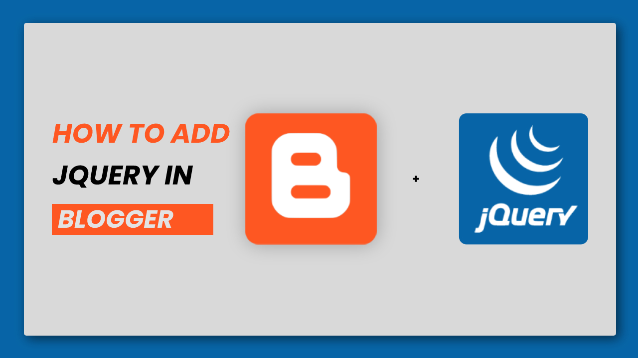 adding google jquery in blogger easily