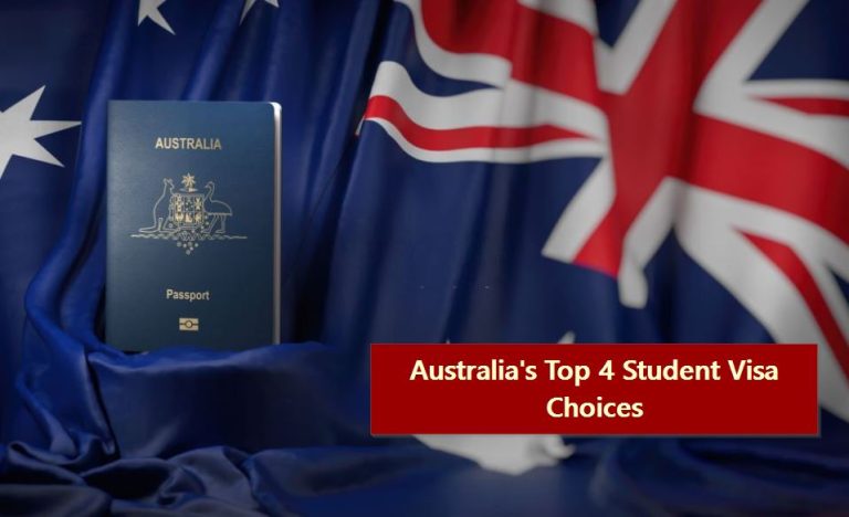 Australia's Top 4 Student Visa Choices
