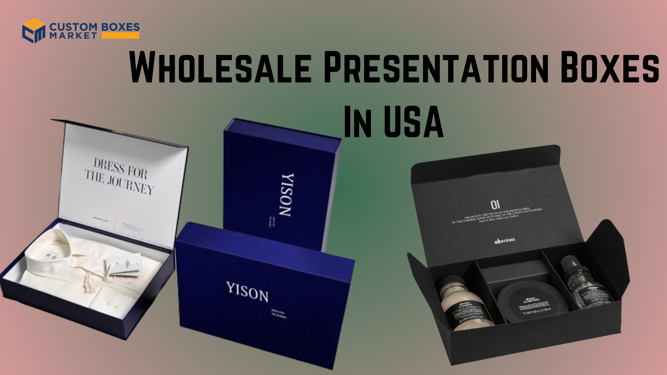 The Artistry of Custom Presentation Boxes