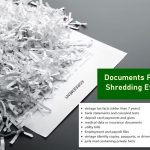 document shredding preparation checklist