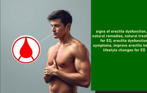 erectile dysfunction signs natural remedies
