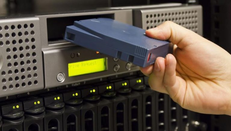 tape storage data center cost savings