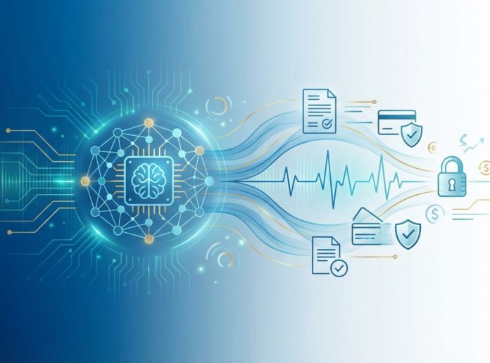 ai healthcare billing payment posting automation flowchart