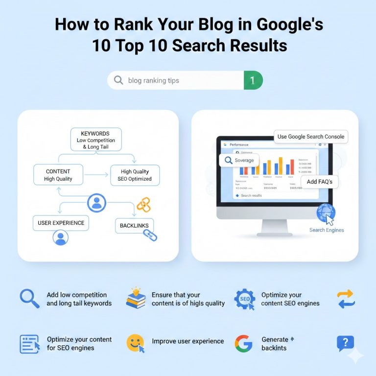 How to Rank Your Blog in Google’s Top Search Results