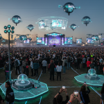 On-Ground Event Technology for High-Density Crowds