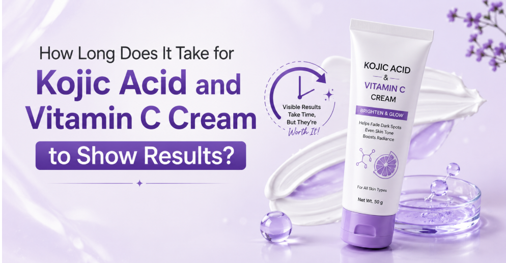 How Long Does It Take for Kojic Acid and Vitamin C Cream to Show Results