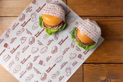 Custom Burger Paper