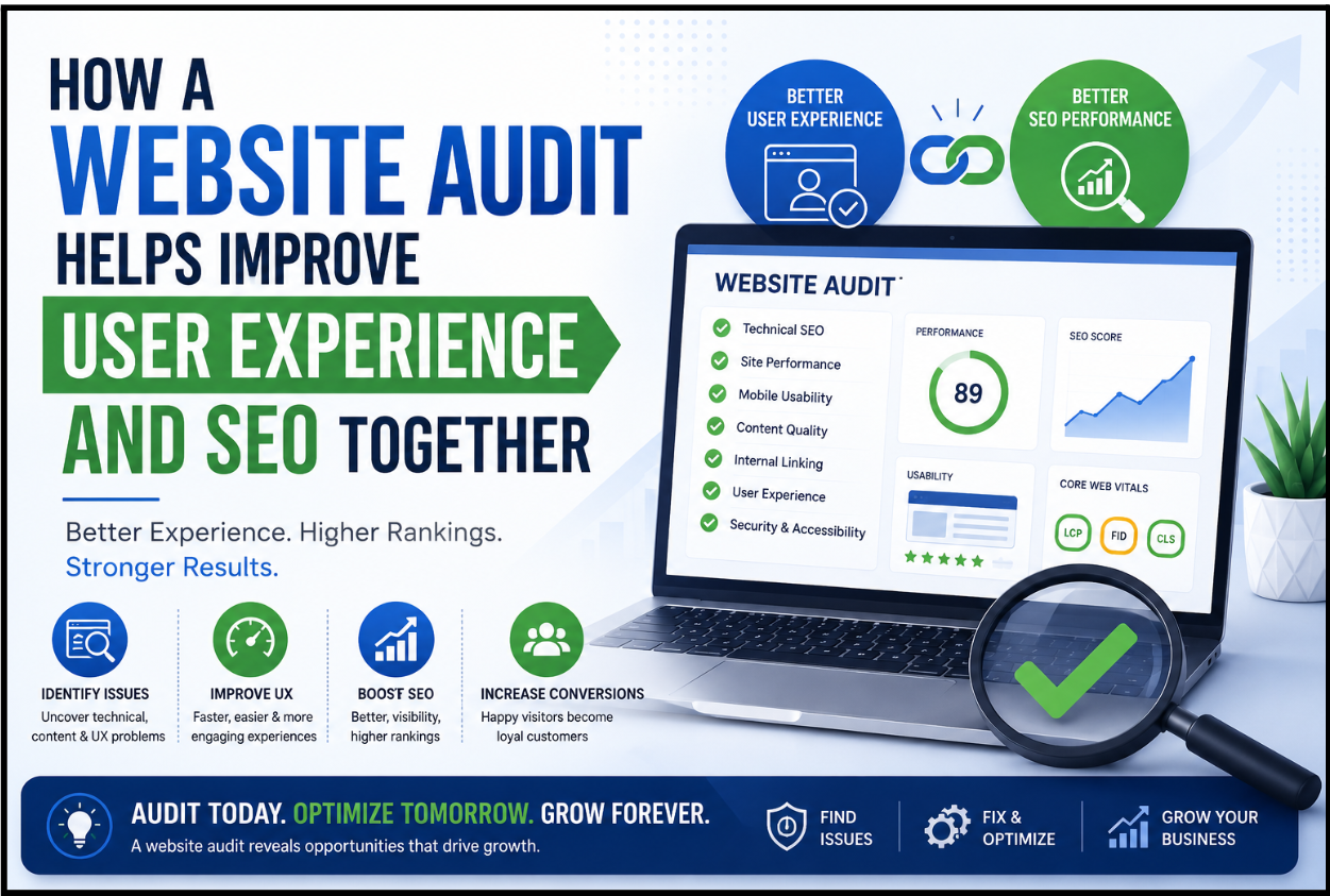 How a Website Audit Helps Improve User Experience and SEO Together
