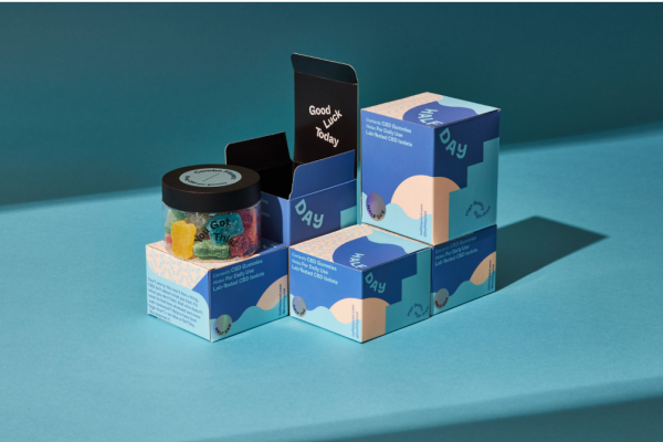 Custom CBD Gummies Boxes Packaging For Simple Brand Needs