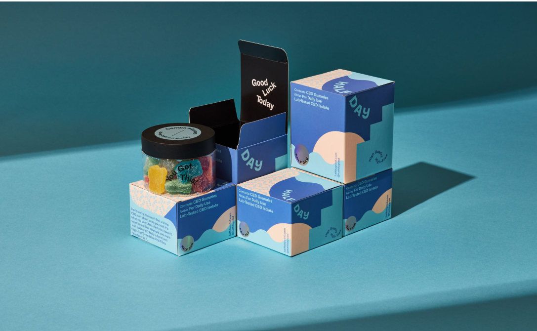 Custom CBD Gummies Boxes Packaging