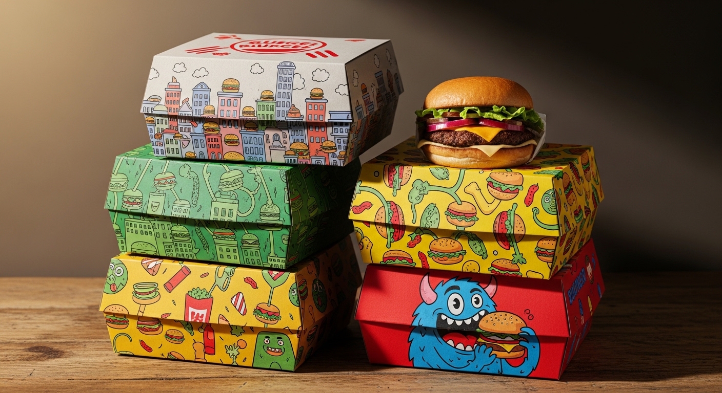 Custom Burger Boxes
