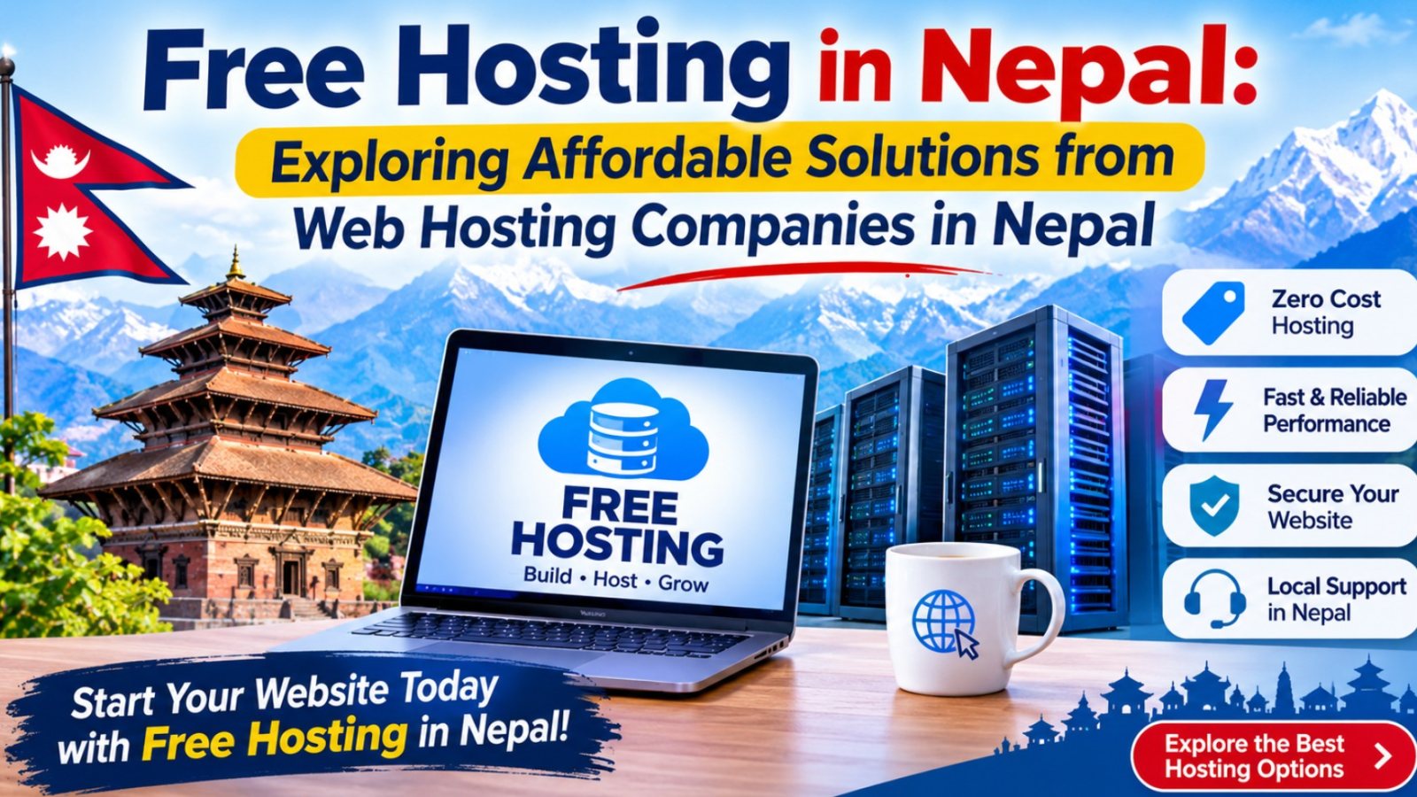 Free webhosting in nepal